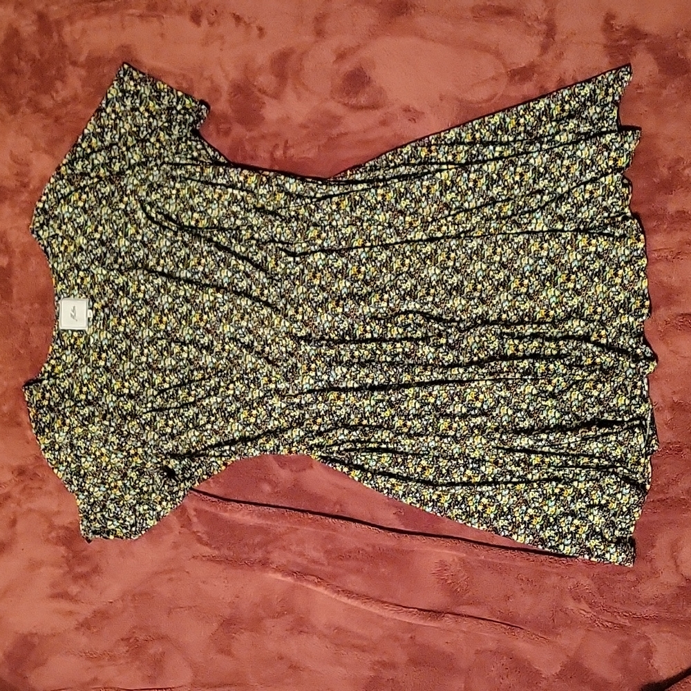 Flutter stretch fit and flare dress 3x